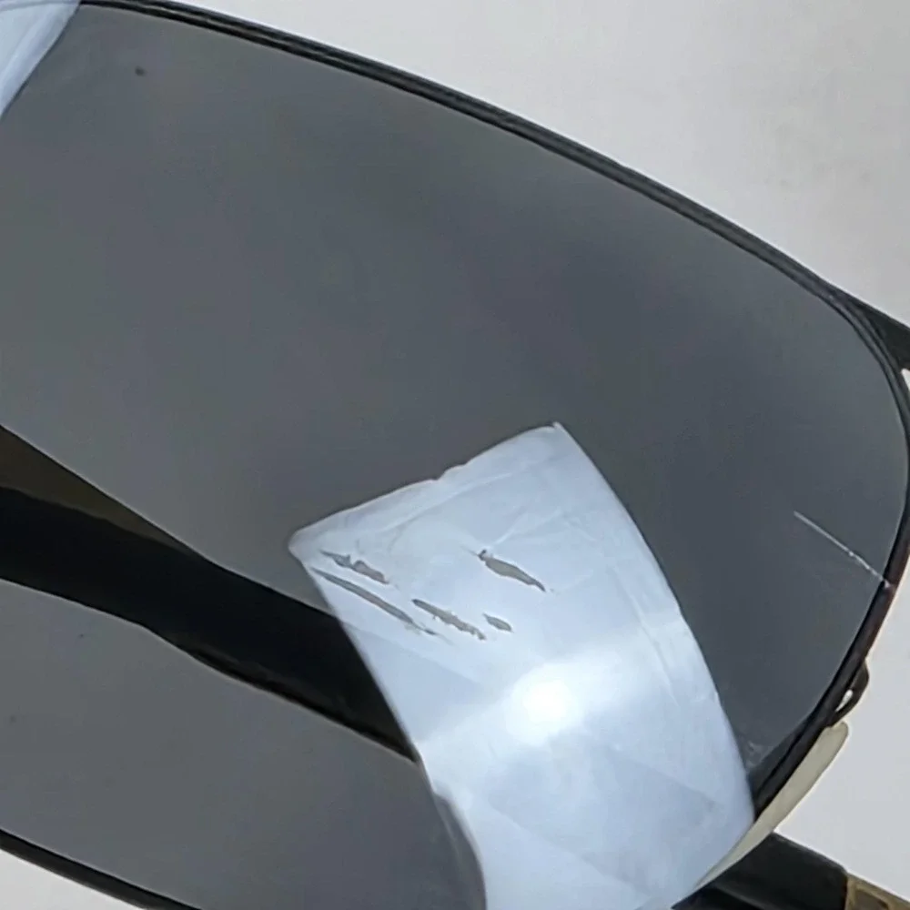 Ic! Berlin U5 Alex Sunglasses Mens 59-17 Black Gray Tinted Metal Aviator Germany